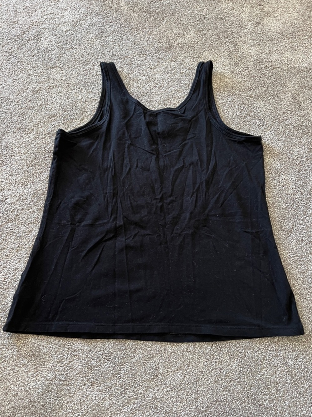 Old Navy Women’s Tank Top Trio - Black, White, Brown - Picture 4 of 9